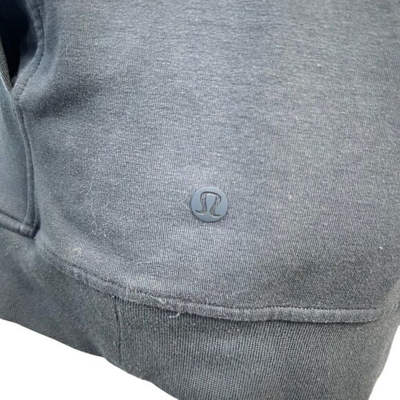 Lululemon Men's City Sweat Hoodie Iron Blue Size Small - Picture 9 of 9